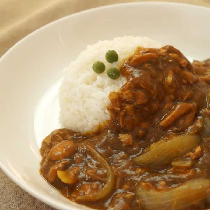 レンジツナカレー