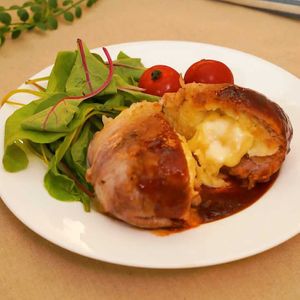 「豚じゃがバーグ」のレシピ動画