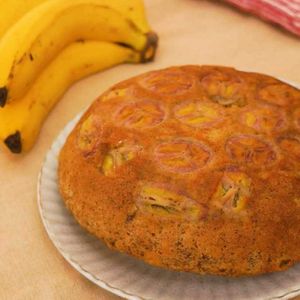 「炊飯器バナナケーキ」のレシピ動画