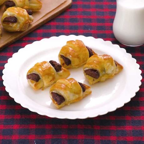 材料4つで簡単 ミニチョコクロワッサンのレシピ動画 作り方 Delish Kitchen