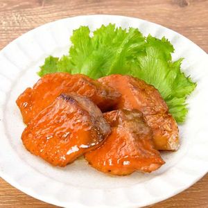 「鮭の甘辛焼き」のレシピ動画