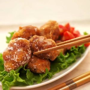 冷凍豆腐の竜田揚げ