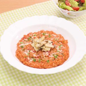 「トマトリゾット」のレシピ動画