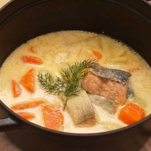 「フィンランド風豆乳鍋」のレシピ動画