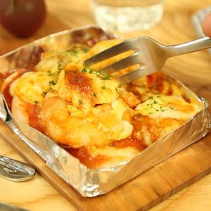 「海老マヨチーズ焼き」のレシピ動画