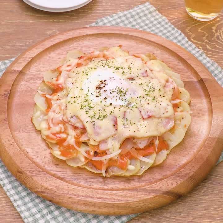 じゃがたまピザ