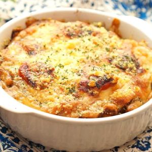 「カレーチーズドリア」のレシピ動画