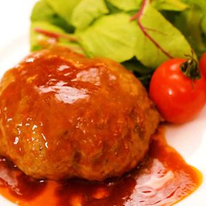 「レンジハンバーグ」のレシピ動画