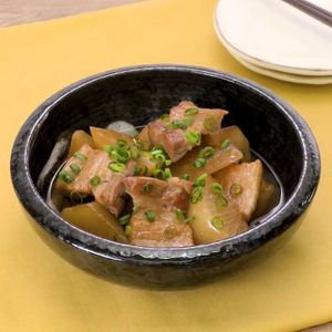 「豚バラ大根」のレシピ動画