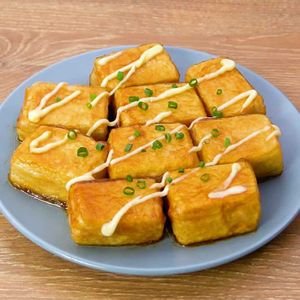 「豆腐の照りマヨ焼き」のレシピ動画