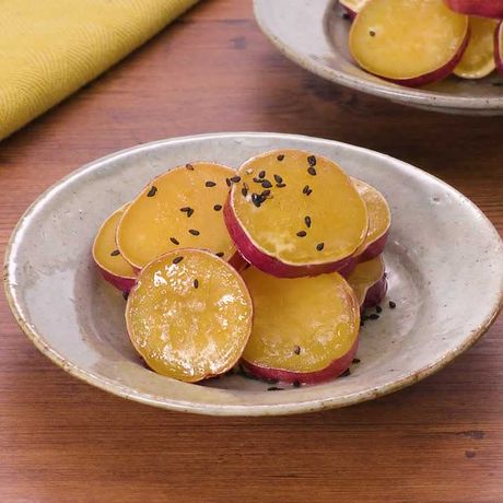 優しい甘さが決め手 さつま芋の甘露煮のレシピ動画 作り方 Delish Kitchen