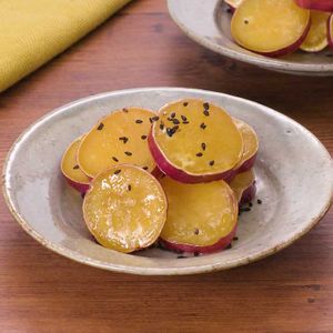 「さつま芋の甘露煮」のレシピ動画