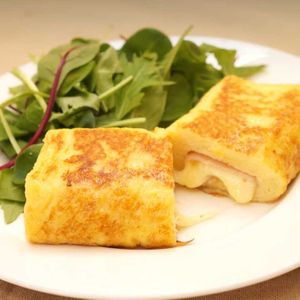 ハムチーズロールフレンチトースト