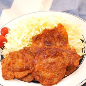 「豚肉のバーベキューソテー」のレシピ動画