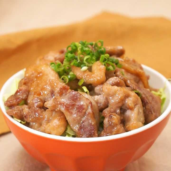 【豚こま丼】極旨&コスパ最強!黄金比味付けレシピ30選