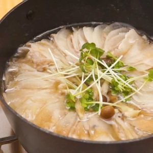 「大根ミルフィーユ鍋」のレシピ動画