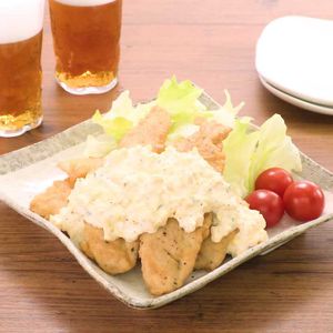 「ささみの揚げ焼きチキン南蛮」のレシピ動画