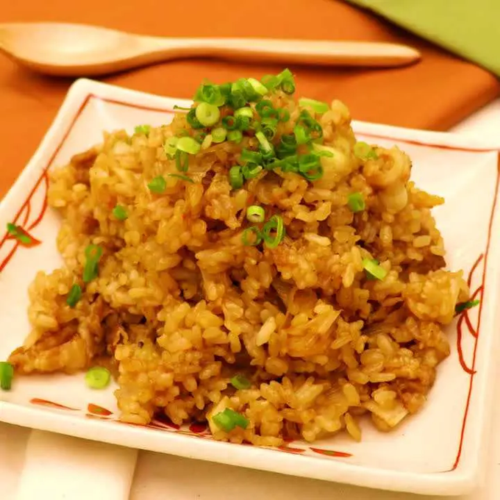 豚バラ焼肉チャーハン