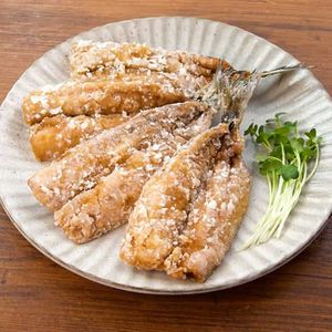 「いわしの唐揚げ」のレシピ動画