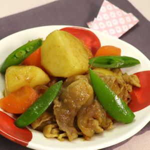 「カレー肉じゃが」のレシピ動画