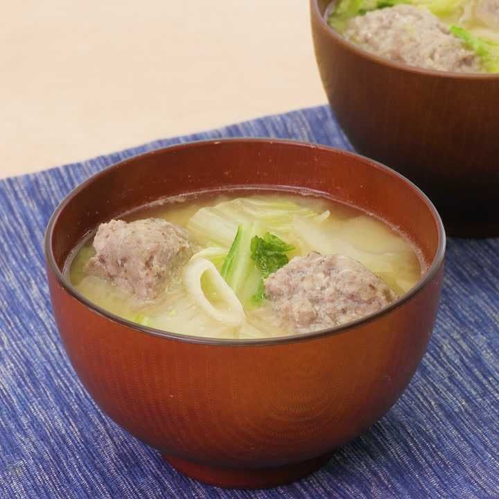 いわしのつみれ汁