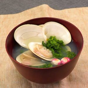 はまぐりの潮汁