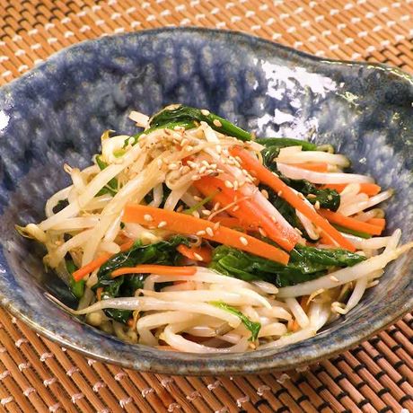 レンジでささっと一品 もやしの彩りナムルのレシピ動画 作り方 Delish Kitchen