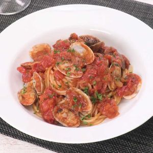 「あさりのアラビアータ」のレシピ動画