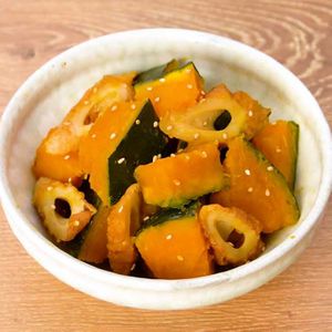 「かぼちゃのバター醤油煮」のレシピ動画