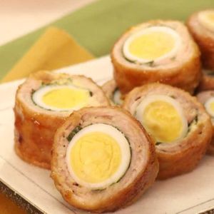 「うずらの大葉肉巻き」のレシピ動画