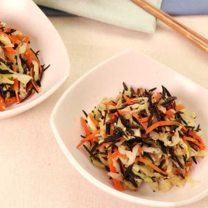 「ひじきと野菜のナムル」のレシピ動画