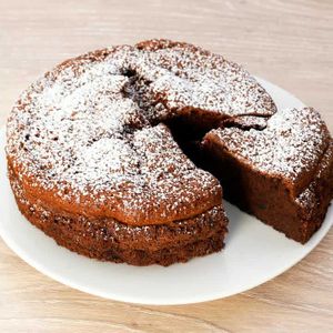 「チョコスフレケーキ」のレシピ動画