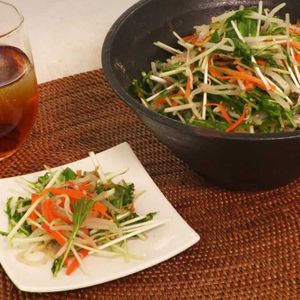 水菜ともやしのナムル