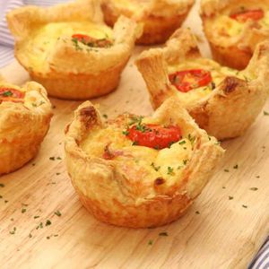 「ひとくちキッシュ」のレシピ動画