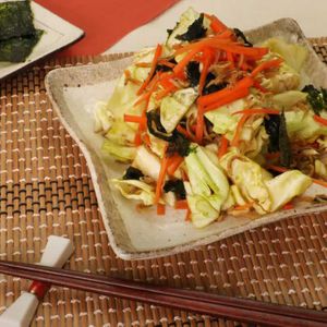 「キャベツとじゃこのおつまみサラダ」のレシピ動画