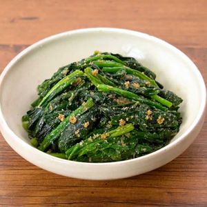 「ほうれん草のごま和え」のレシピ動画