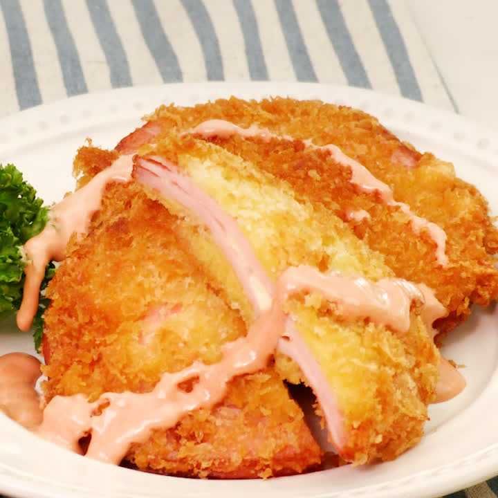 チーズインハムカツ