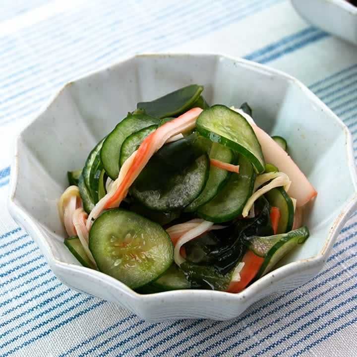 さっぱり副菜！きゅうりの酢の物レシピ20選