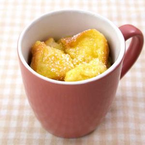 「マグカップフレンチトースト」のレシピ動画