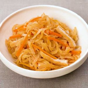 「切り干し大根の煮物」のレシピ動画