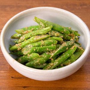 「いんげんの胡麻和え」のレシピ動画