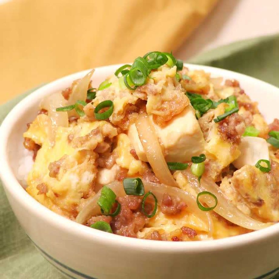 豆腐 豚 ひき肉