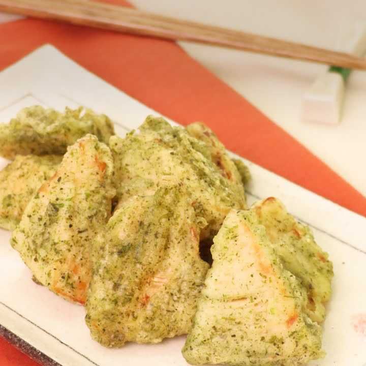 たけのこの磯辺揚げ