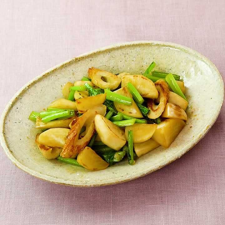 かぶの生姜焼き
