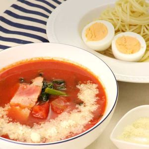 「つけナポリタン」のレシピ動画