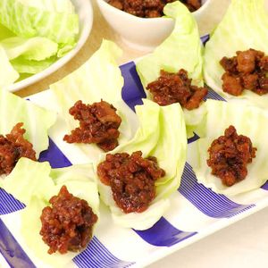 「肉みそキャベツ」のレシピ動画