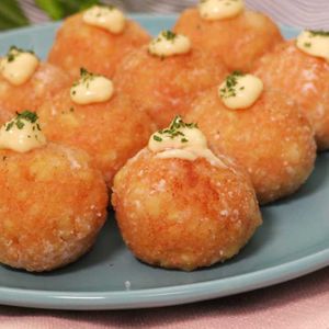 「豆腐の明太マヨチーズボール」のレシピ動画