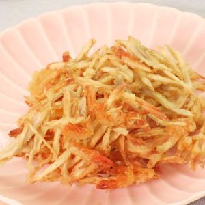 ごぼうと桜えびのかき揚げ