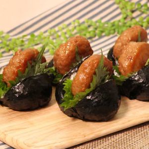 「ぱっかんつくねおにぎり」のレシピ動画