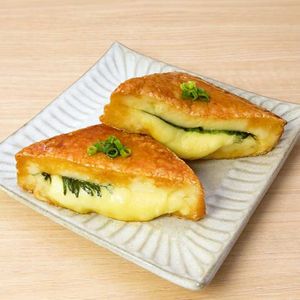 「厚揚げの大葉チーズサンド」のレシピ動画